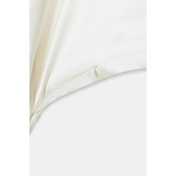 ZARA SATIN FOULARD SHORT DRESS - Picture 9 of 9